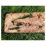 Outstanding Old Papua New Guinea Large Carved Story Board