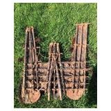 Important Old Papua New Guinea Sepik River Tribal Used Canoe Prow Shield