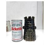 Exceptional LARGE Mid Century Signed Art Pottery Complete Chess Set by Alfaraz Pottery