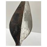 Large Vintage African Spear w/ Snakeskin #2