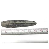 Old Vintage Wrought Iron & Wood Spear #3