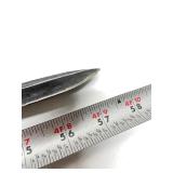 Old Vintage Wrought Iron & Wood Spear w/Long Blade  #4