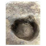 Old African Tribal Large Equestrian Vessel