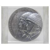 Vintage 1967 Israeli Silver Shekel Medallion - Victory of Zahal