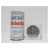 Vintage 1967 Israeli Silver Shekel Medallion - Victory of Zahal