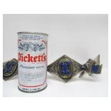 Beautiful Antique Afghan Tribal Belt w/Lapis