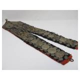 Exceptional LARGE Antique Turkoman Silver Chest Adornment w/HUGE Heart Pendant