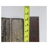 Early Antique 19th Century Gilt Burmese Manuscript #1