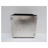 Designer Modernist Sculptural Chrome Desk Pen Holder by Carrol Boyes