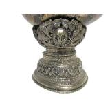 Antique Tibetan Kapala Skull Ritual Bowl