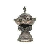 Antique Tibetan Kapala Skull Ritual Bowl