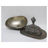 Antique Tibetan Kapala Skull Ritual Bowl