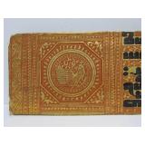 Antique 19th Century Gilt Burmese Manuscript #3