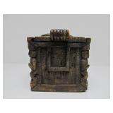 Old Relief Carved African Dogon Box w/Lid