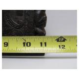 Old Relief Carved African Dogon Box w/Lid