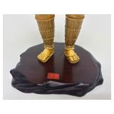 Carved Vintage Faux Ivory or Bone Oriental Figure #12