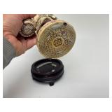 Carved Vintage Faux Ivory or Bone Oriental Figure #9