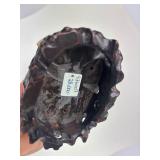 Carved Vintage Faux Ivory or Bone Japanese Samurai Figure #1