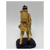 Carved Vintage Faux Ivory or Bone Oriental Figure #11