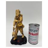 Carved Vintage Faux Ivory or Bone Oriental Figure #11