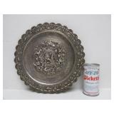 Spectacular Signed Antique Chinese Export Silver Platter