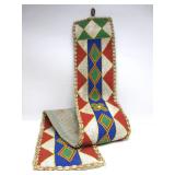 Excellent Old Large Yoruba Beaded Sash or Large Belt w/Cowries #1