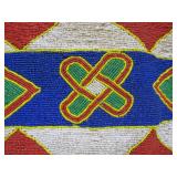 Excellent Old Large Yoruba Beaded Sash or Large Belt w/Cowries #1