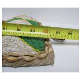 Excellent Old Large Yoruba Beaded Sash or Large Belt w/Cowries #1