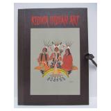 Mint Condition LARGE 1979 Hardcover KIOWA Indian Art Book by Bell Editions