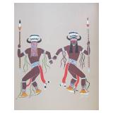 Mint Condition LARGE 1979 Hardcover KIOWA Indian Art Book by Bell Editions