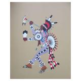 Mint Condition LARGE 1979 Hardcover KIOWA Indian Art Book by Bell Editions