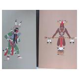 Mint Condition LARGE 1979 Hardcover KIOWA Indian Art Book by Bell Editions