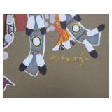 Mint Condition LARGE 1979 Hardcover KIOWA Indian Art Book by Bell Editions