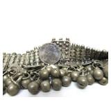 Antique Dowry Necklace Full of Antique Menelik II Ethiopian Silver Coins