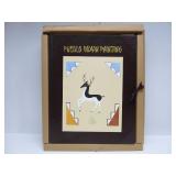Mint Condition LARGE 1979 Hardcover PUEBLO Indian Paintings Art Book by Bell Editions