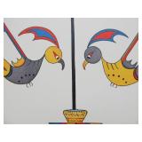 Mint Condition LARGE 1979 Hardcover PUEBLO Indian Paintings Art Book by Bell Editions