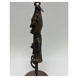 Excellent Antique Yoruba Ogboni Brass/Bronze Figure