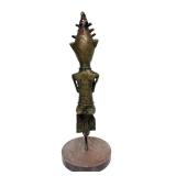 Excellent Antique Yoruba Ogboni Brass/Bronze Figure