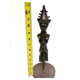 Excellent Antique Yoruba Ogboni Brass/Bronze Figure
