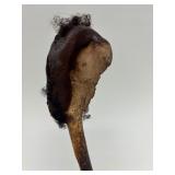 Genuine Papua New Guinea Sepik River Cassowary Bone Dagger w/Head