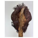 Genuine Papua New Guinea Sepik River Cassowary Bone Dagger w/Head