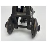 Antique India Bronze Elephant Chariot Sculpture