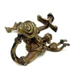 Old Vintage Heavy Bronze Sculpture of a Mother & Child