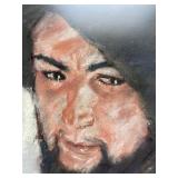 Original Framed Signed Painting by Jewish Artist Abel Pann