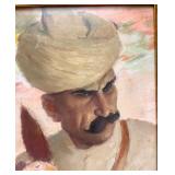 Original Framed Signed Painting by Jewish Artist Abel Pann