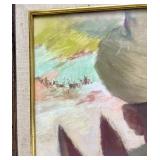 Original Framed Signed Painting by Jewish Artist Abel Pann