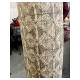 Pair of HUGE Monumental Carved Bone Elephant Tusk Sculptures