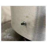 Awesome Original Hand Signed INFINITY Woodworks Round Lighted Coffee Table