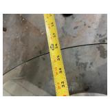 Awesome Original Hand Signed INFINITY Woodworks Round Lighted Coffee Table