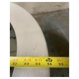 Awesome Original Hand Signed INFINITY Woodworks Round Lighted Coffee Table